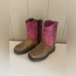 Toddler Smoky Mountain Boots Brown Pink 6